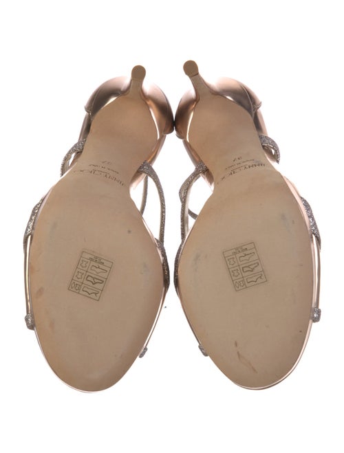 Jimmy Choo Patent Leather Patterned Sandals