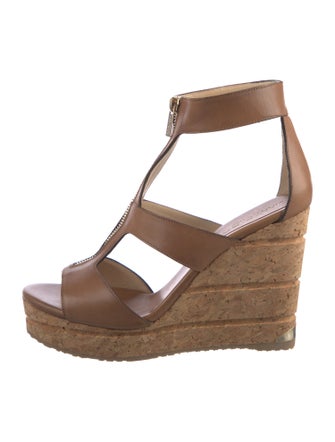 Jimmy Choo Leather Espadrilles