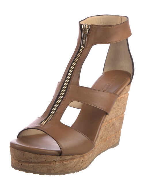 Jimmy Choo Leather Espadrilles