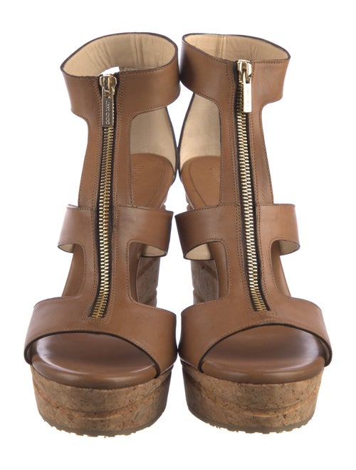 Jimmy Choo Leather Espadrilles