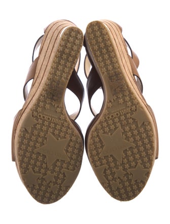 Jimmy Choo Leather Espadrilles