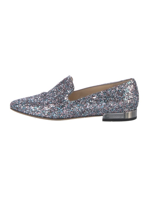 Jimmy Choo Glitter Loafers