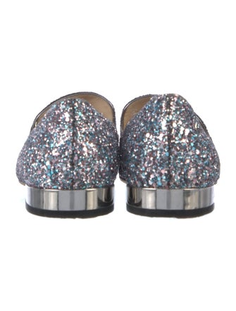 Jimmy Choo Glitter Loafers