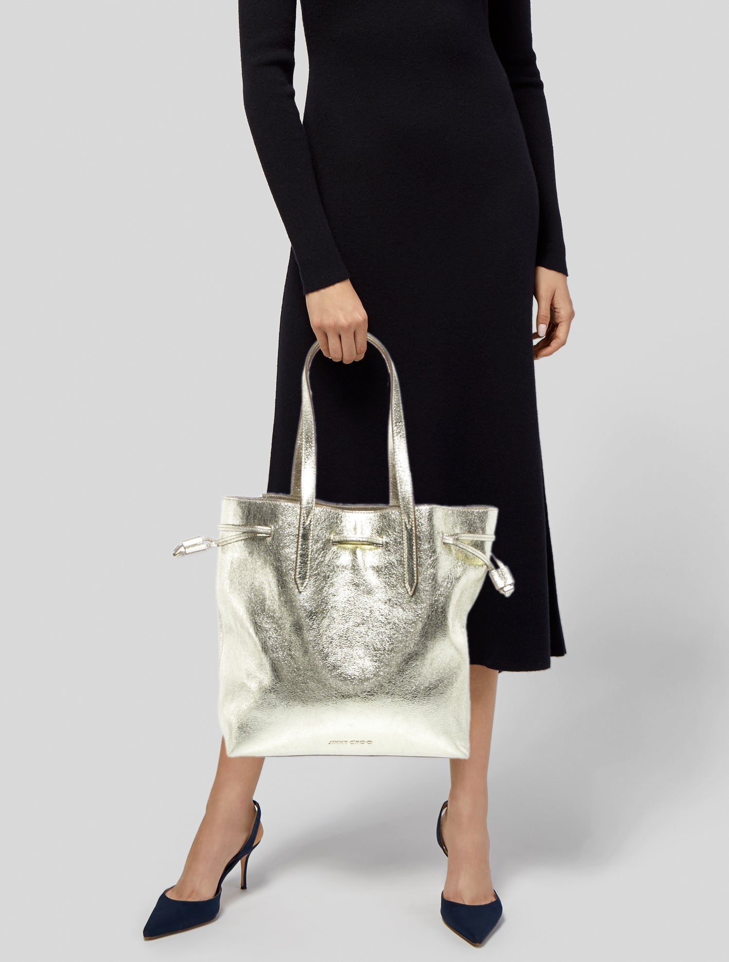 Jimmy Choo Leather Barra