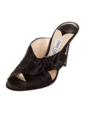 Jimmy Choo Keely Satin Slides