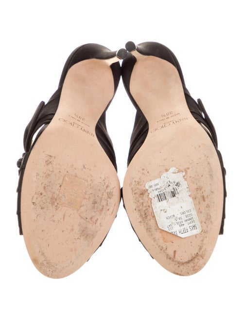 Jimmy Choo Keely Satin Slides