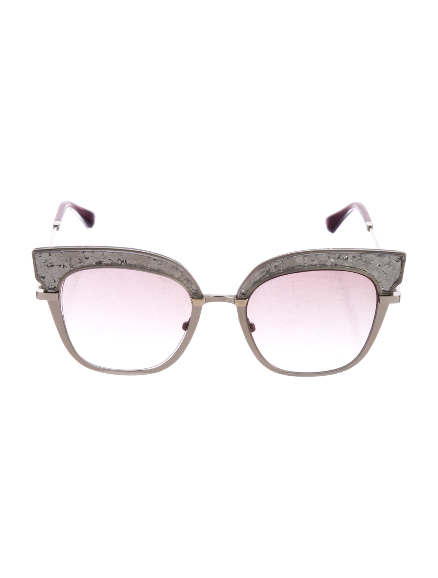 Jimmy Choo Oversize Gradient Sunglasses
