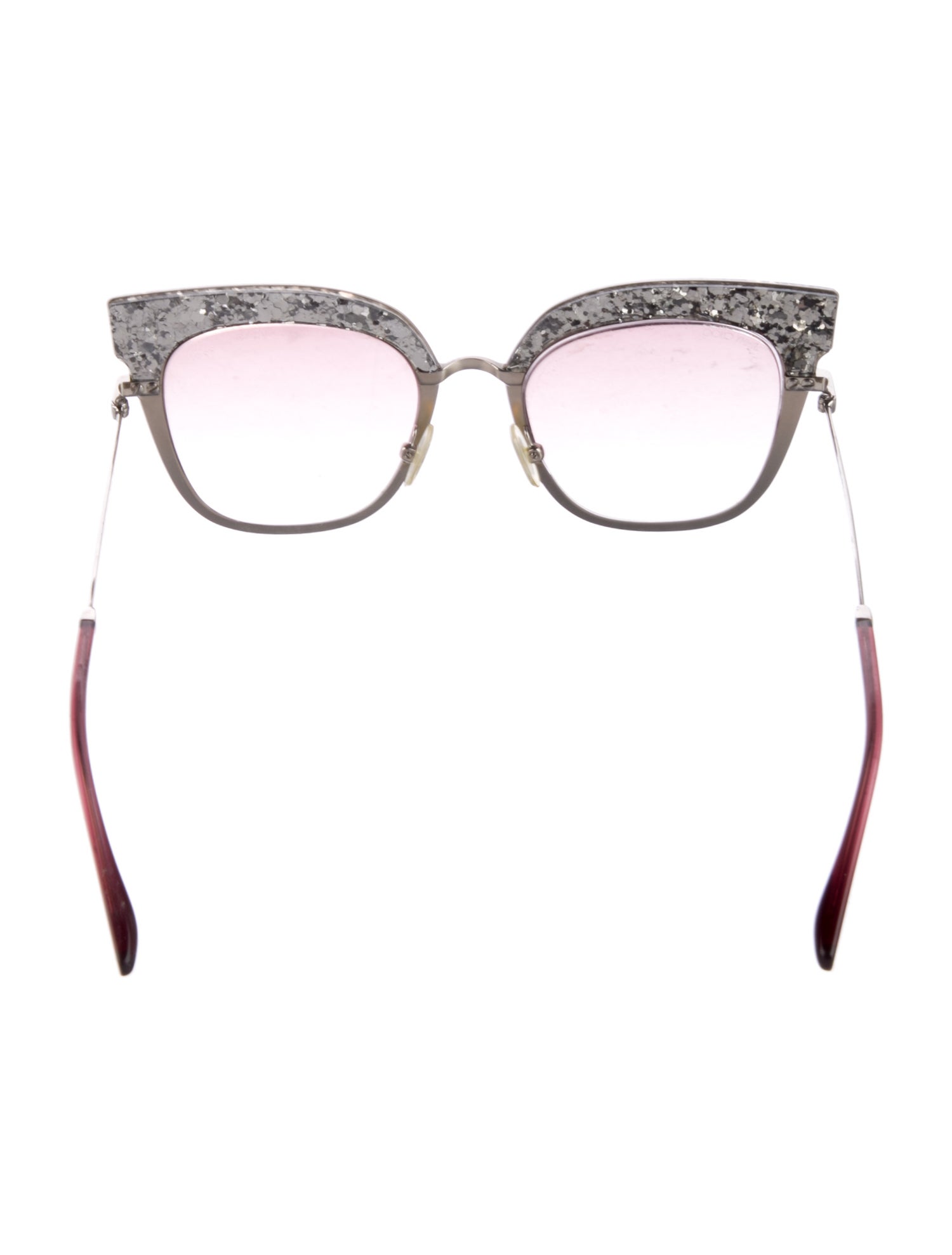 Jimmy Choo Oversize Gradient Sunglasses