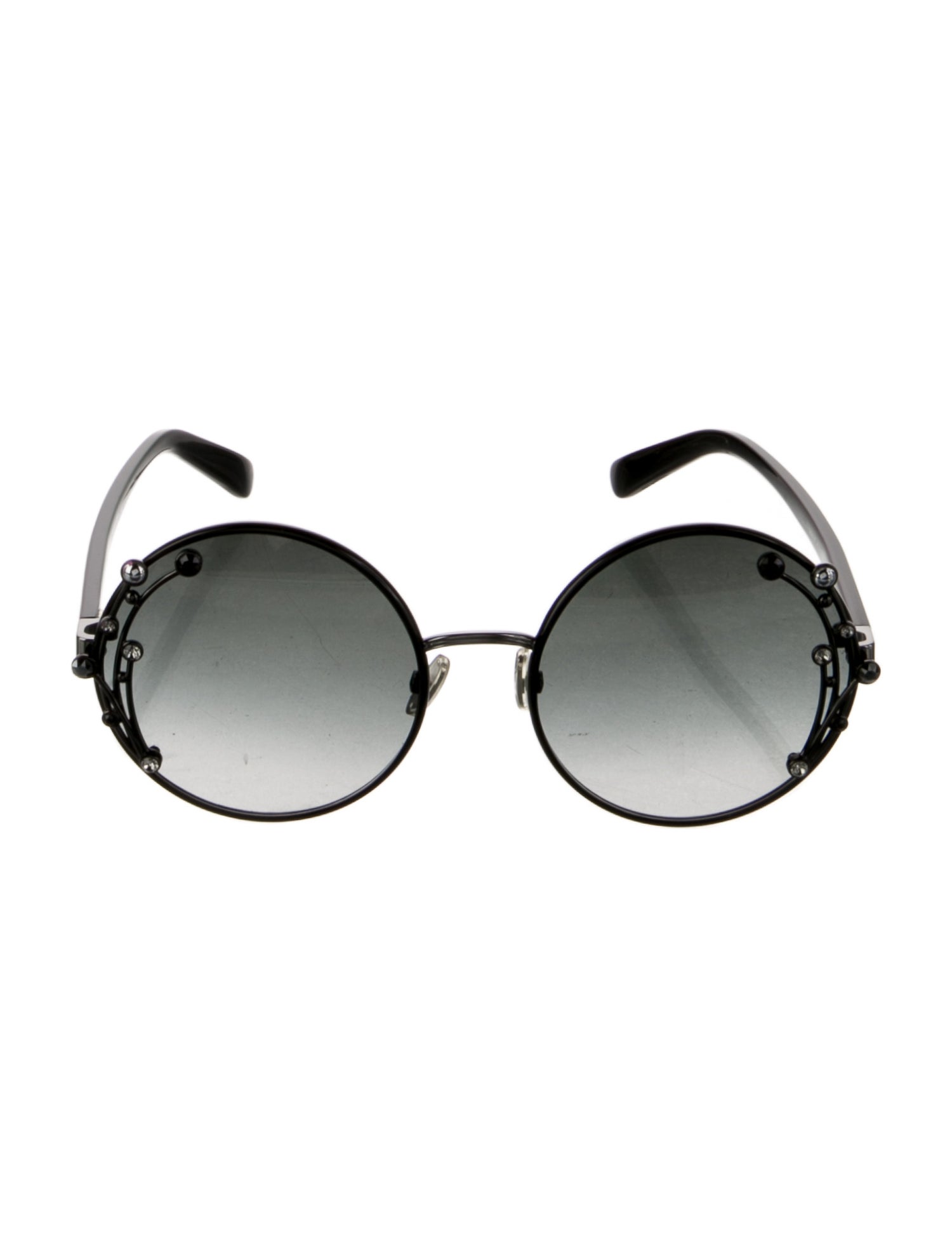 Jimmy Choo Oversize Gradient Sunglasses