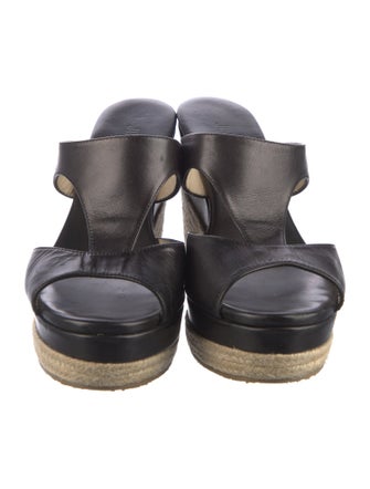 Jimmy Choo Leather Espadrilles