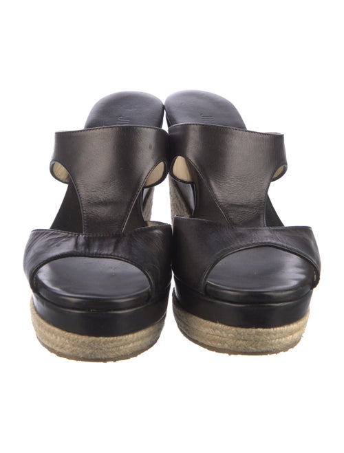Jimmy Choo Leather Espadrilles