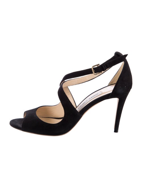 Jimmy Choo Suede Slingback Sandals