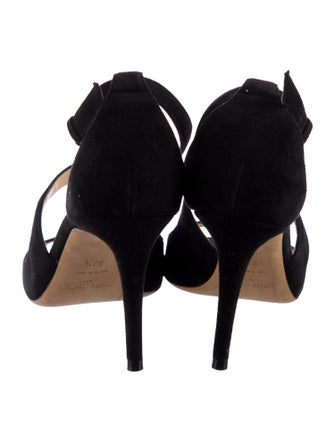 Jimmy Choo Suede Slingback Sandals