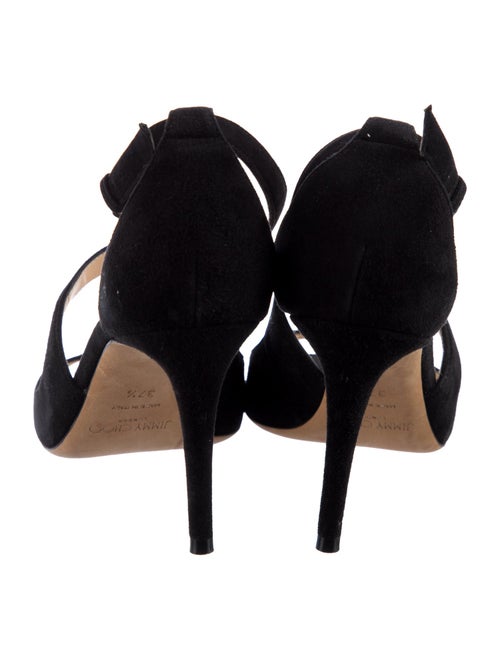 Jimmy Choo Suede Slingback Sandals