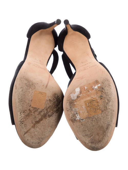 Jimmy Choo Suede Slingback Sandals