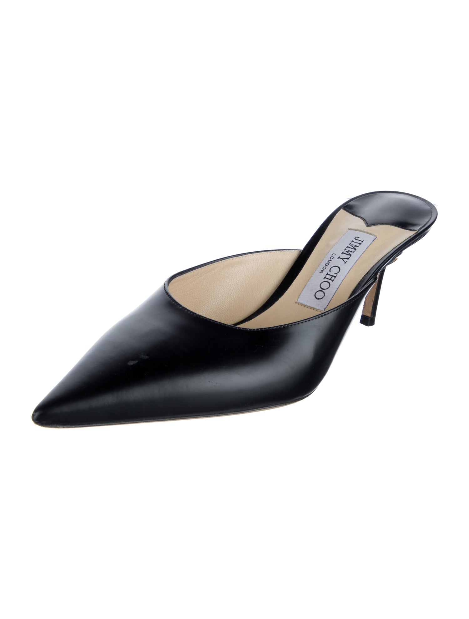 Jimmy Choo Leather Mules
