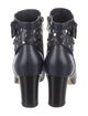 Jimmy Choo Leather Studded Accents Boots