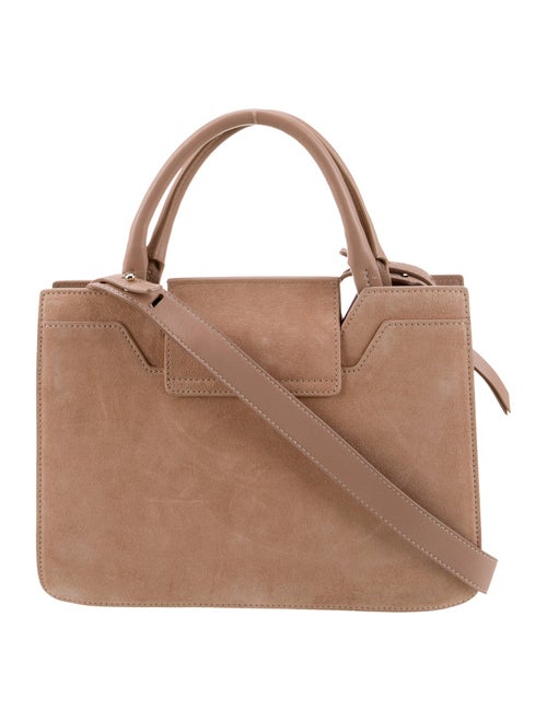 Jimmy Choo Suede Top Handle Bag