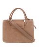 Jimmy Choo Suede Top Handle Bag
