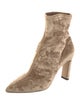 Jimmy Choo Velvet Sock Boots
