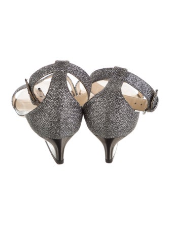 Jimmy Choo Glitter Sandals