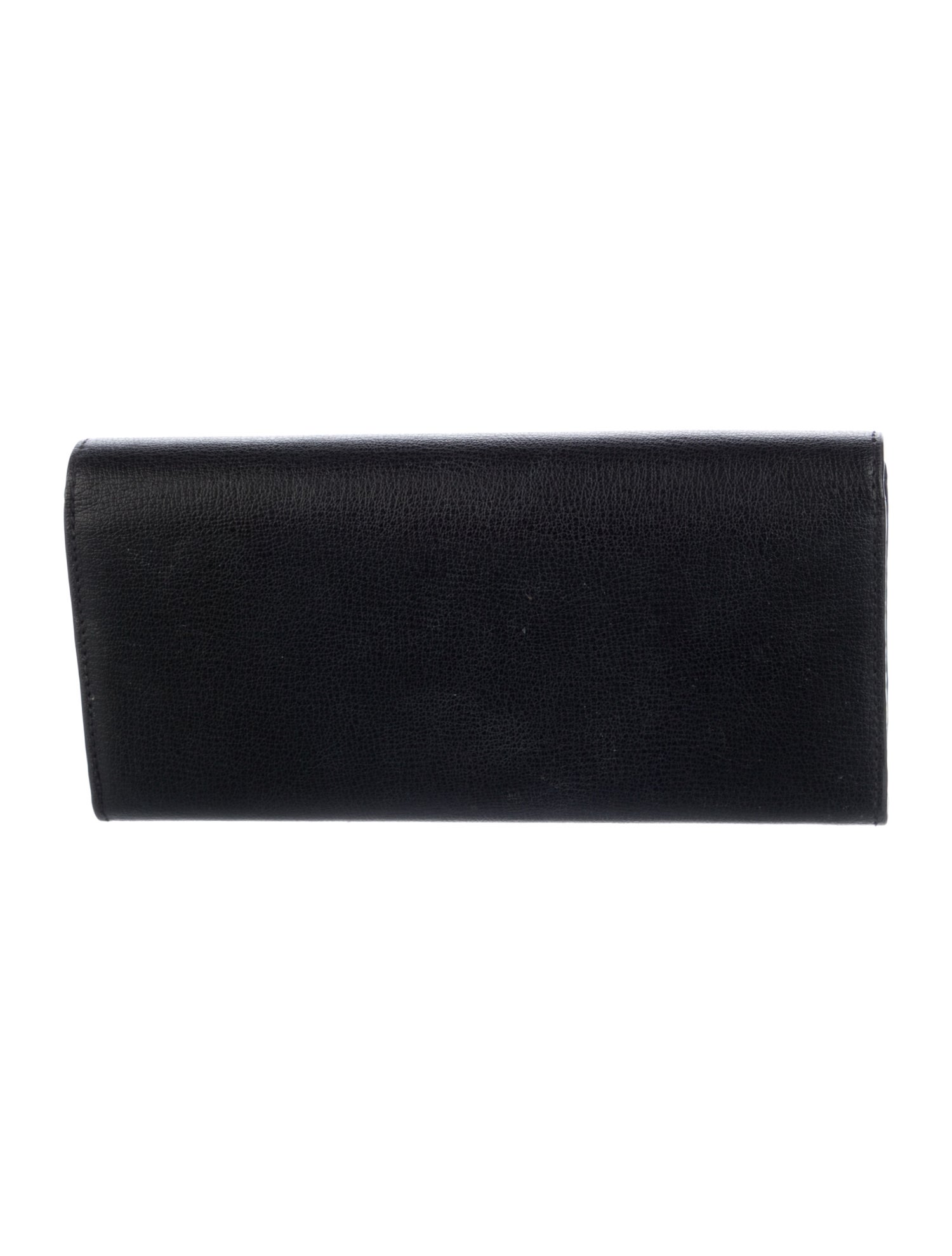 Jimmy Choo Leather Continental Wallet
