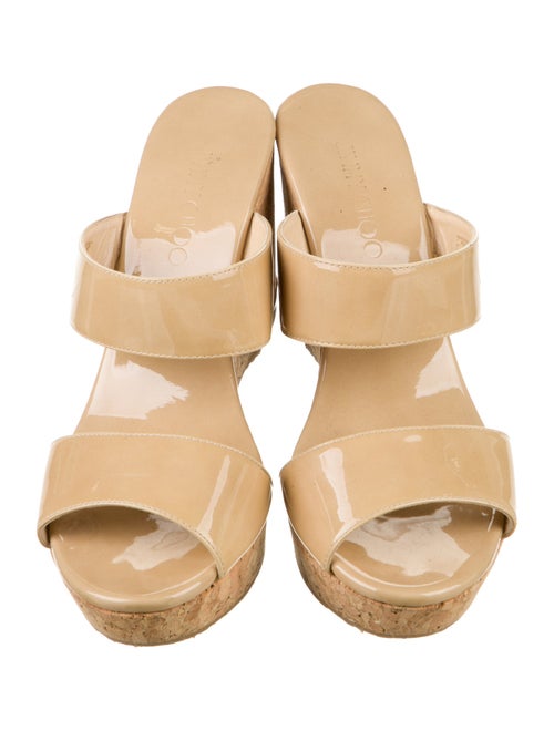 Jimmy Choo Patent Leather Slides