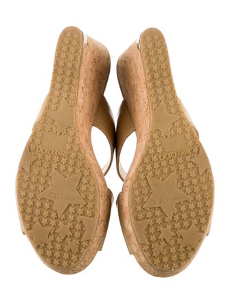 Jimmy Choo Patent Leather Slides