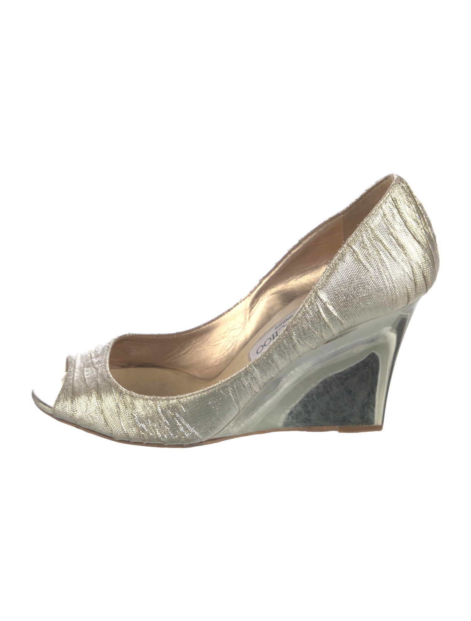 Jimmy Choo Glitter Accents Pumps