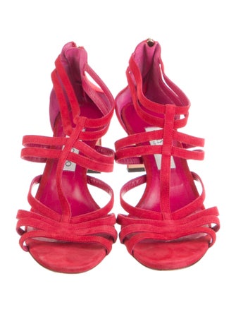 Jimmy Choo Suede Gladiator Sandals