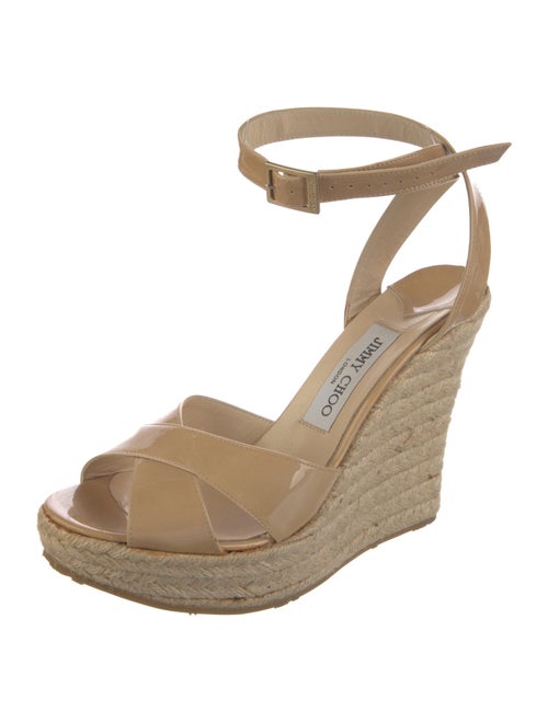 Jimmy Choo Patent Leather Espadrilles