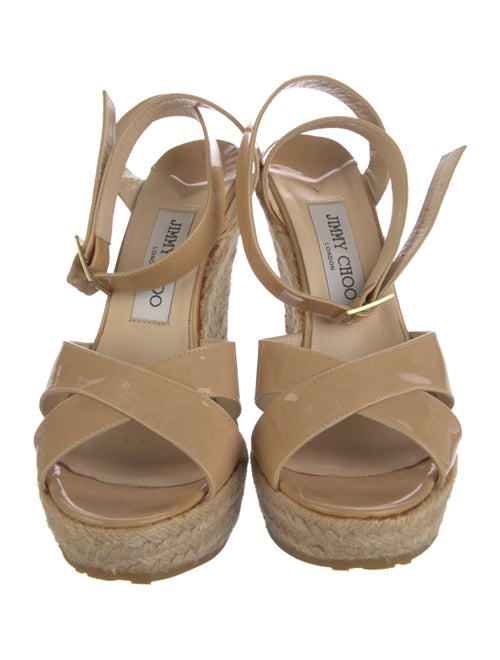 Jimmy Choo Patent Leather Espadrilles