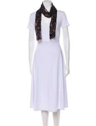 Jimmy Choo Silk Printed Scarf