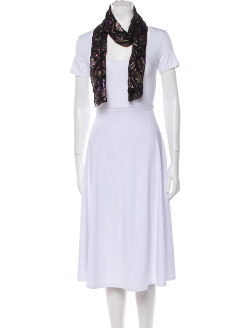 Jimmy Choo Silk Printed Scarf