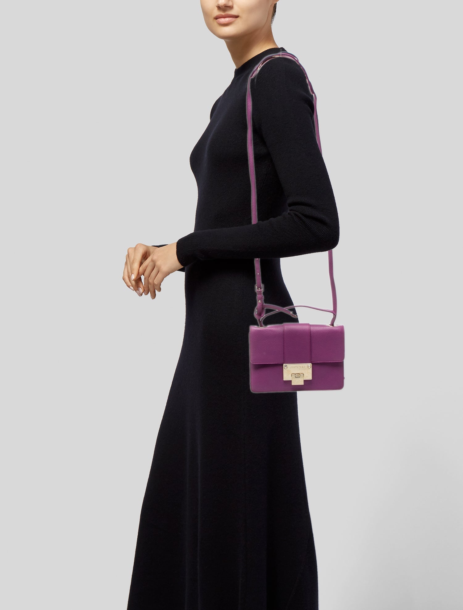 Jimmy Choo Calfskin Crossbody Bag