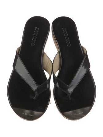 Jimmy Choo Patent Leather Espadrilles