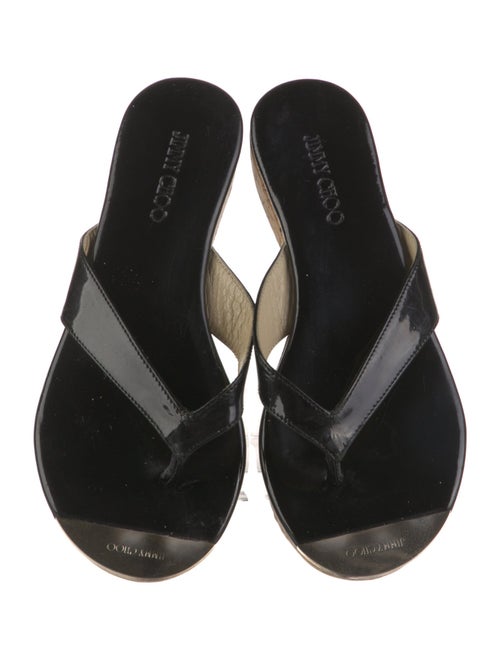 Jimmy Choo Patent Leather Espadrilles