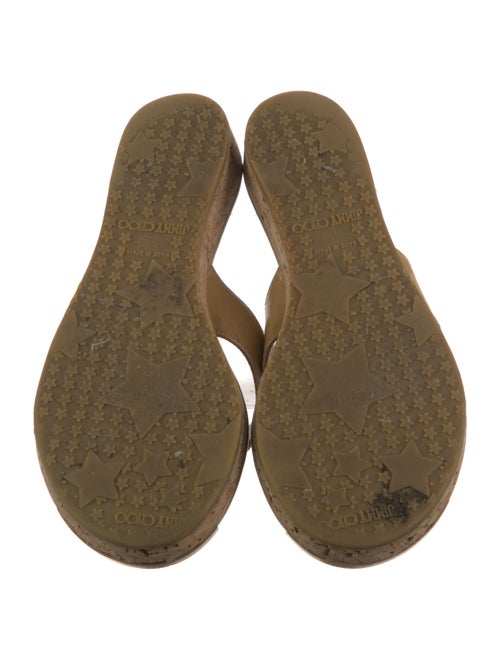 Jimmy Choo Patent Leather Slides