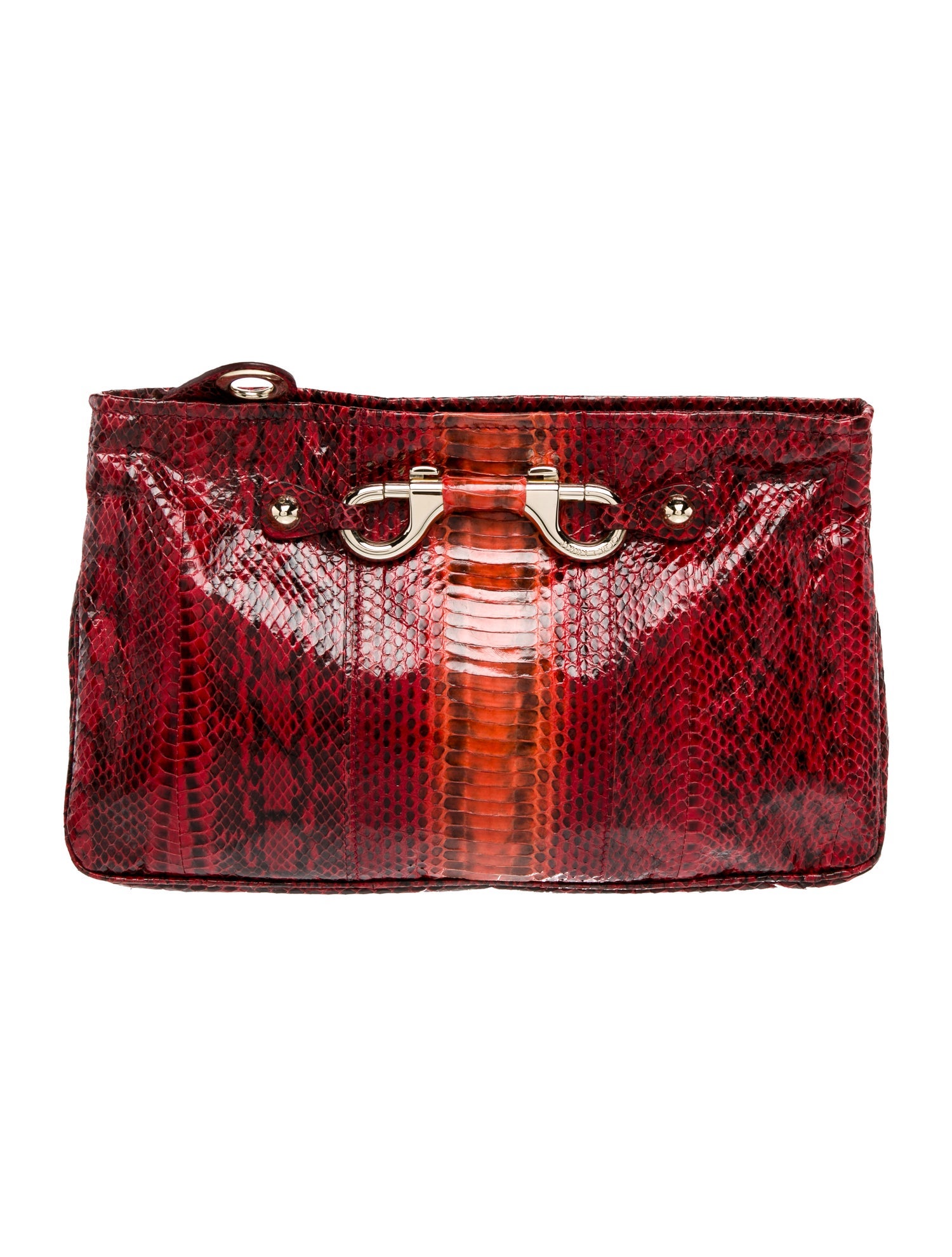 Jimmy Choo Snakeskin Clutch