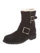 Jimmy Choo Youth Suede Moto Boots