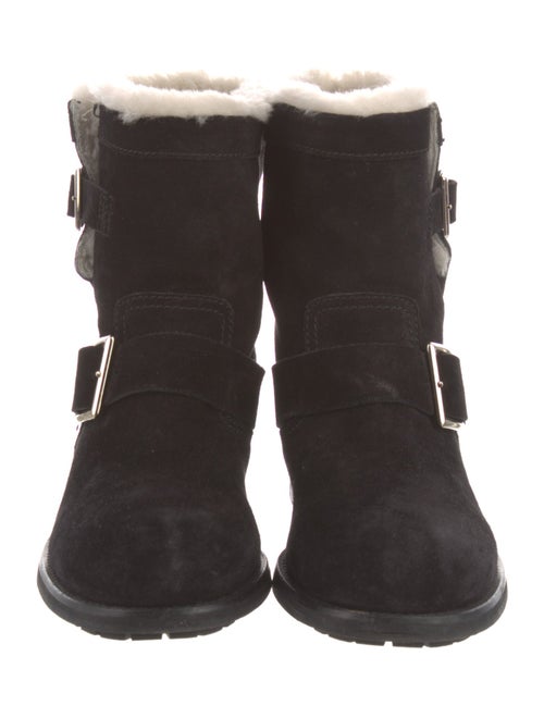 Jimmy Choo Youth Suede Moto Boots
