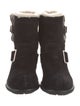 Jimmy Choo Youth Suede Moto Boots