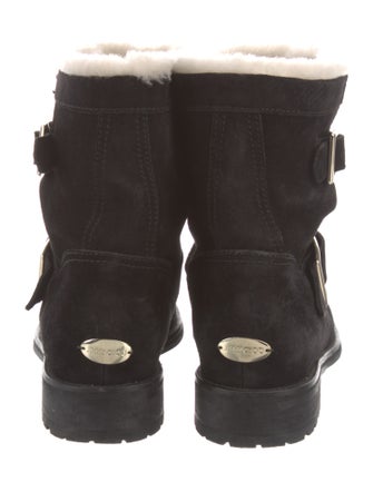 Jimmy Choo Youth Suede Moto Boots