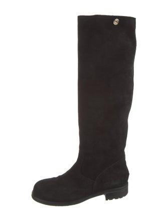 Jimmy Choo Suede Riding Boots