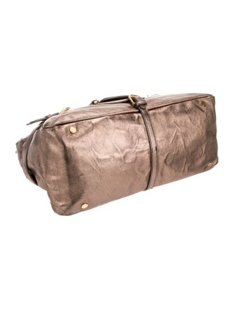 Jimmy Choo Leather Top Handle Bag