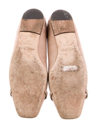 Jimmy Choo Suede Ballet Flats