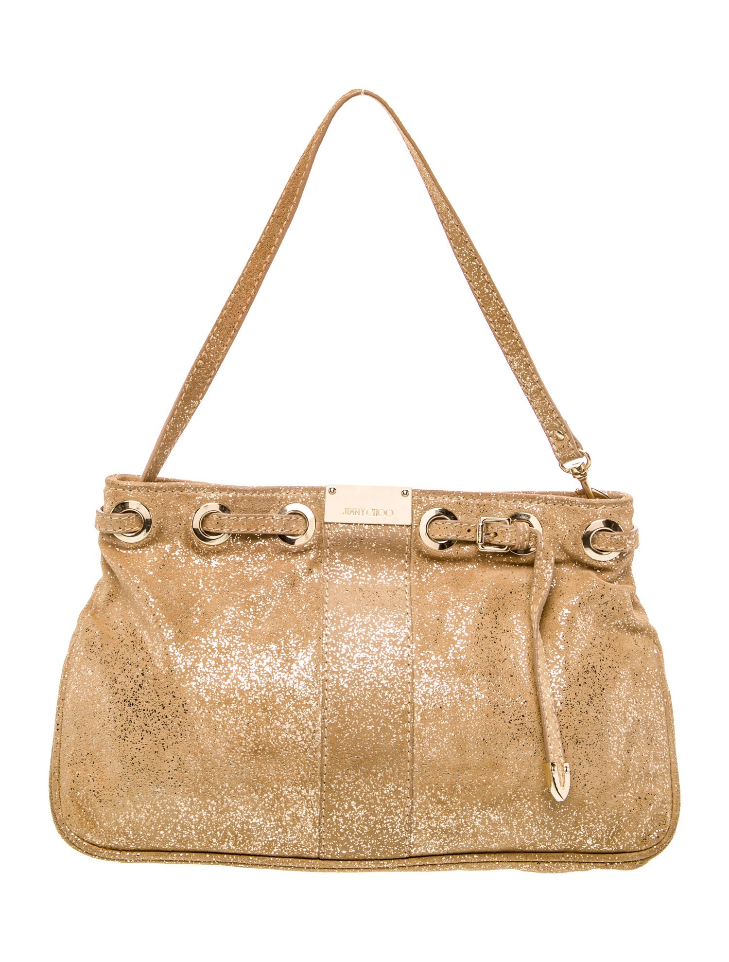 Jimmy Choo Suede Shoulder Bag