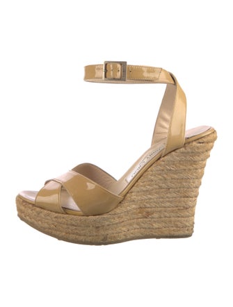 Jimmy Choo Patent Leather Espadrilles