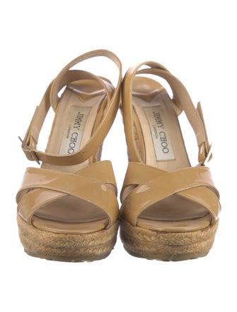 Jimmy Choo Patent Leather Espadrilles