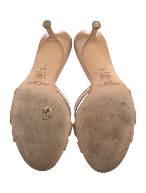 Jimmy Choo Leather Slides